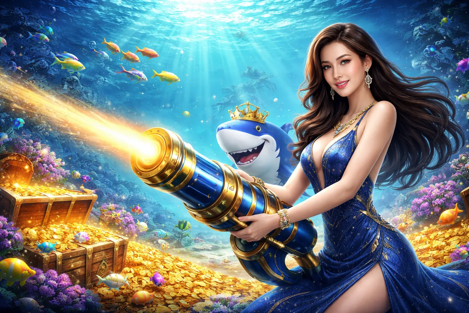 Trò chơi bắn cá jb88 game với đồ họa dưới biển sống động
